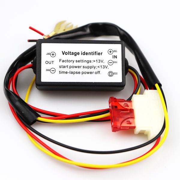 

drl controller auto car led daytime running lights controller mini relay harness dimmer on/off 12-18v fog light