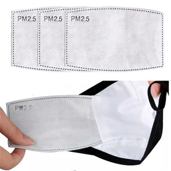 

dhl shippm2.5 filter round square three-layer non-woven air pad breathable dustproof waterproof mask s plxu