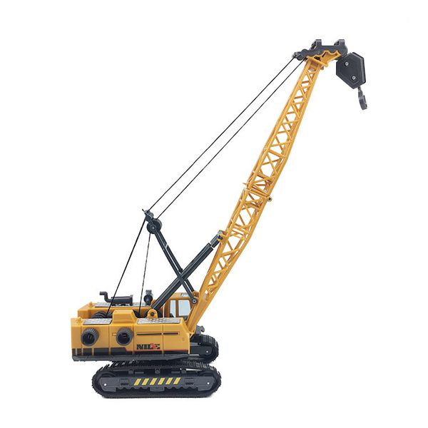 

kids simulated engineering vehicle boy children's manual mixer crane fire engine toy gifts diecast 1:55 boys car toys car gift y200318