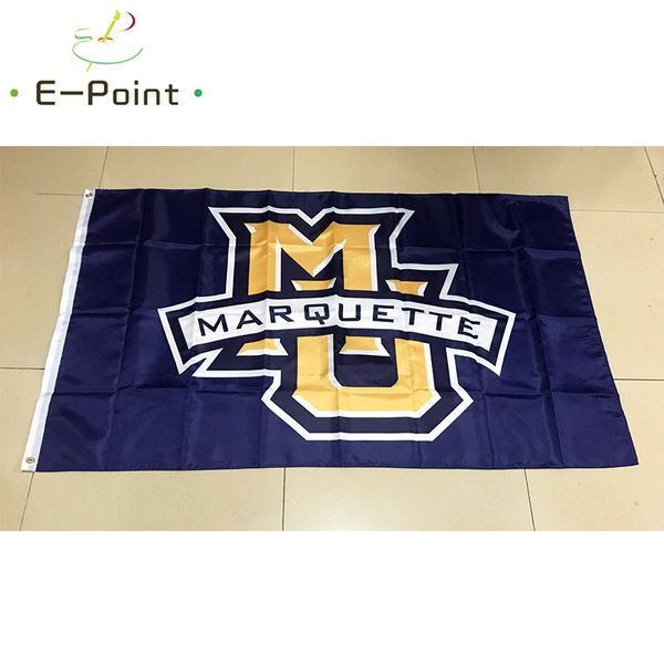 

Флаг NCAA Marquette Golden Eagles недавно полиэстер флаг 3ft*5ft (150 см*90 см) флаг баннер украшения