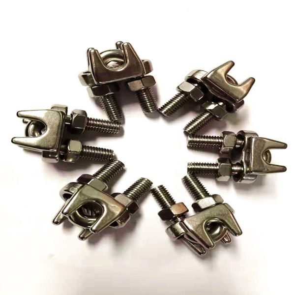 

4mm wire rope stainless steel clamp / grip