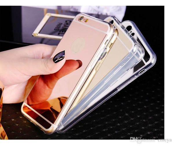 

fashion luxury mirror soft tpu phone case for iphone 11 pro xs max xs xr x 6 6s 7 8 plus back cover capa samsung s8 s9 plus note 8 9