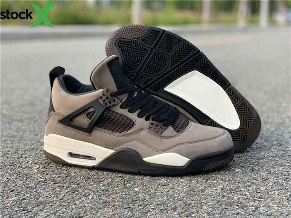 

special edition 4s olive green black designer man basketball shoes new iv cactus jack fashion trainers friends and family quality