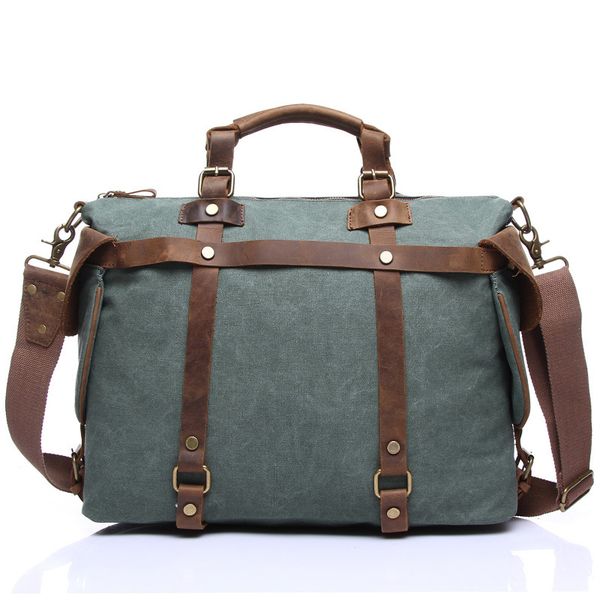 

canvas bag men's bag handbag retro trend one shoulder messenger large capacity cloth men's handbag
