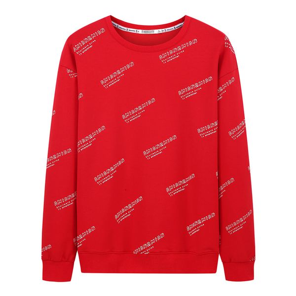 

autumn new designer mens sweaters with letter print hoodies fashion pullover sweatshirts for men clothing cotton blend size m-3xl 4 colors, Black