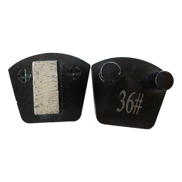 

kd-p30 two pins blank diamond grinding shoes metal bond diamond grinding disc for concrete and terrazzo floor 9 pieces one set