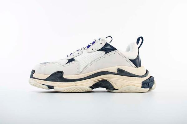 

bag) new original white/black retro paris triple-s sneakers men women running shoes casual luxury dad shoes tennis designer sports shoes