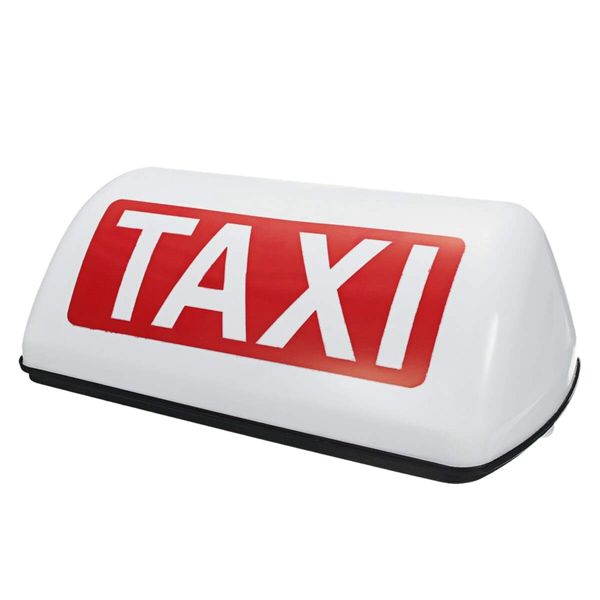 

12v waterproof sign magnetic meter cab lamp light led taxi signal lamp - white
