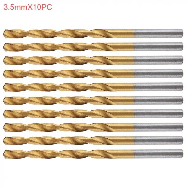 

60pcs/set high speed metric hss twist drill bits coated set 1.0mm-3.5mm stainless steel small cutting resistance for hole punch