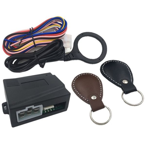 

smart car engine push start sbutton rfid lock ignition keyless entry system auto start simmobilizer starline