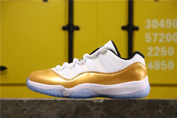 

aj 11 11s j11 gold 528895-103 low jumpman 2019 men sports basketball shoe mens sneakers shoes women boots running casual womens