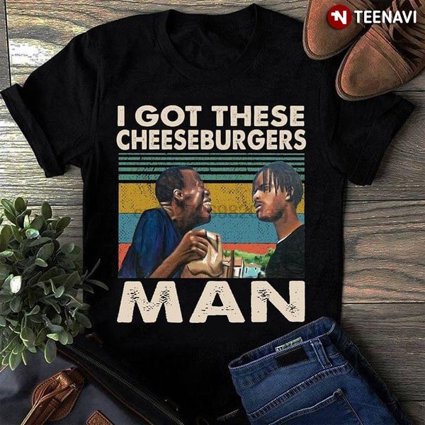 

menace ii общество i got эти cheeseburgers люди vintage футболка, White;black