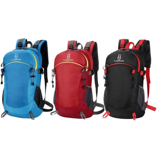 

outdoor sports climbing backpack waterproof foldable travel hiking knapsack