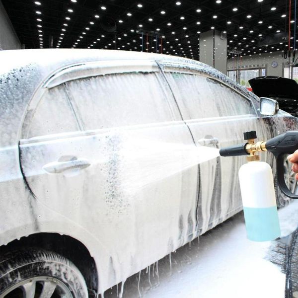

car wash foam gun high pressure washer foamer generator water sprayer gun car styling cleaning foam lance jet for karcher