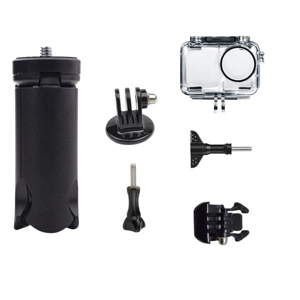 

simple tripod + waterproof shell package suitable for osmo action