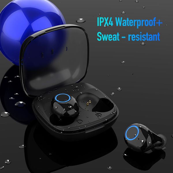 Realtek 5.0 Wireless Sports Bluetooth Fones de ouvido Mini Stealth Running Binaural Redução de ruído Fone de ouvido TWS-K11