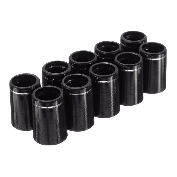 

10 x 3/4 inch length golf iron ferrules with single silver ring