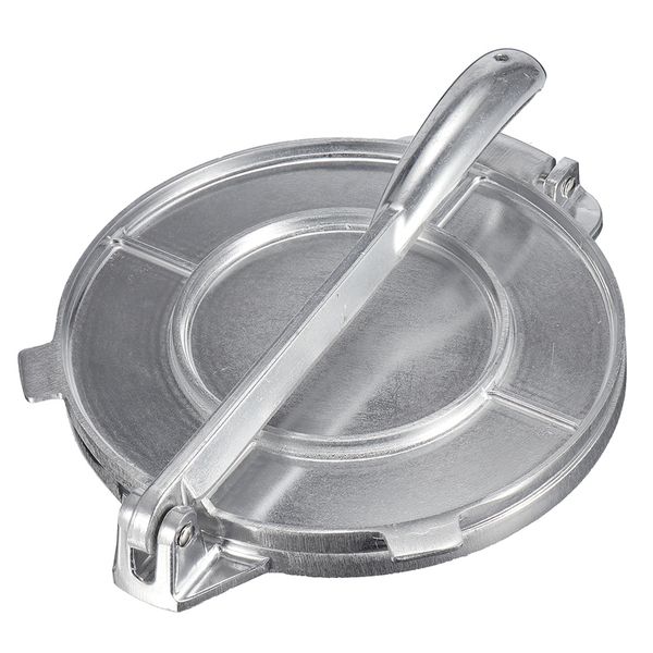 

Foldable Tortilla Maker Press Heavy Aluminium Meat Press Gadgets Bakeware Tools Pie Tools Silver Kitchen Accessories