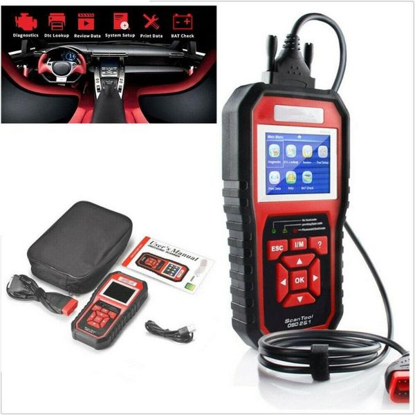 

kw850 obd2 eobd can автоматический диагностический сканер автомобиля код ошибки чтения tester tool
