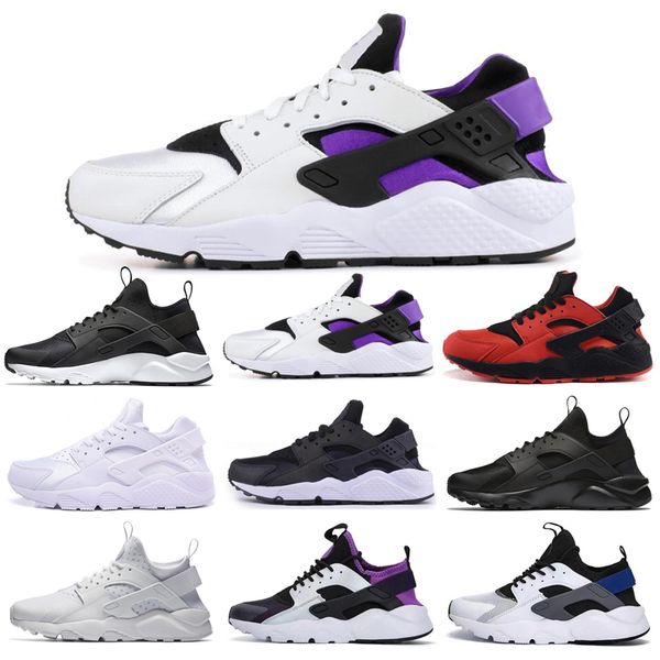 nike huarache hombre purpura