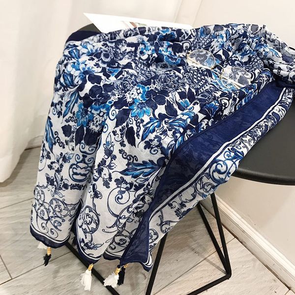 

spring autumn cotton women long shawl scarf new design ethnic style woman pashminas wrap hijab 180x100cm