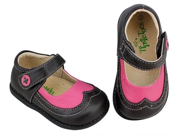 

tipsietoes brand genuine leather stitching athletic & outdoor shoes kids children sneakers shoes for girls 2020 autumn spring 22, Black