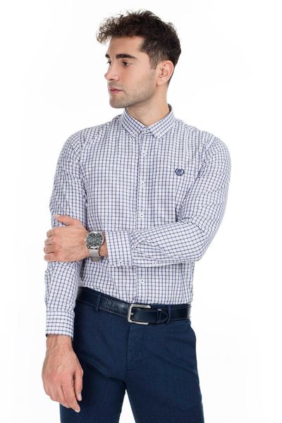 

sabri custom long sleeve slim fit shirt male long-sleeve shirt 5431650, White;black