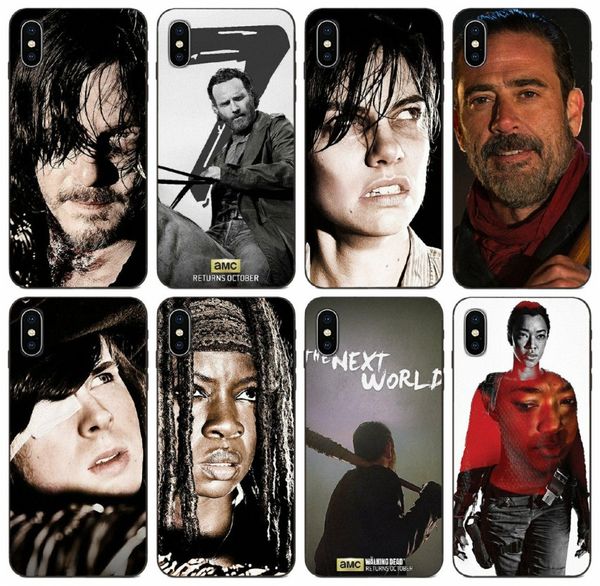 

tongtrade] the walking dead glenn rhee case for iphone x xs 11 pro max 8 7 6s 6 5s 5 4 galaxy s3 s4 s5 huawei nova 5 redmi note 7 1pcs case