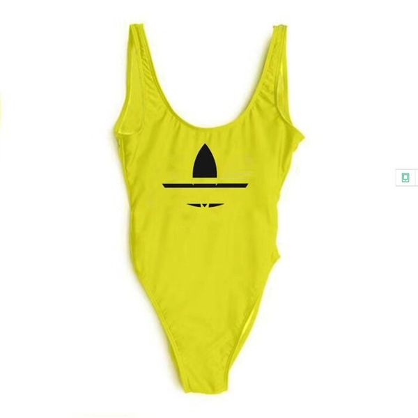 

19ss bikinis one-piece womens swimsuit brand bikini with letter a02 one-piece swimwear for women designer bikini 6 color high quality, White;black
