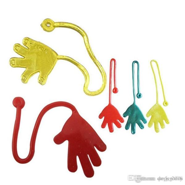 

2018 nostalgic classic kids party supply favors mini sticky jelly stick slap squishy hands toy xt mixed colors