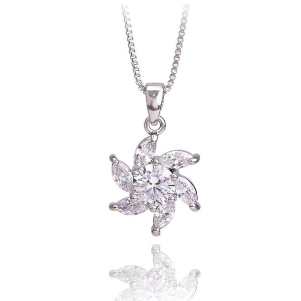 

2020 fashion pendant necklace jewelry necklace simple women dress accessories clavicle 925 sterling silver