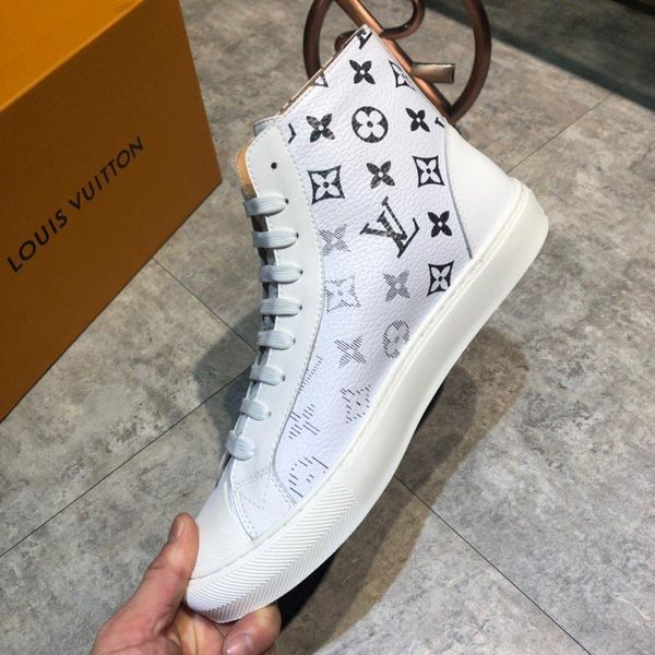 

kaz21 new limited edition french series high-end men s casual shoes, men s boots fashion sports shoes, original shoebox delivery 38-44, Black