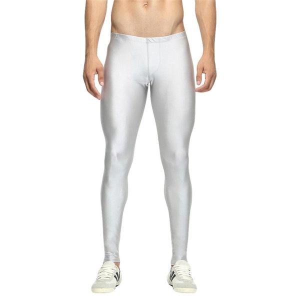 

men's pants compression leggings men's new fashion coloured sports fitness pants fast-drying breathable tights male, Black