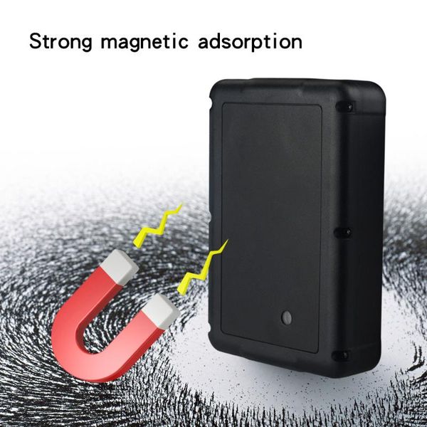

wt07 gps tracker strong magnet overspeed geo-fence alarms waterproof tracker for car sound monitor sound record by app