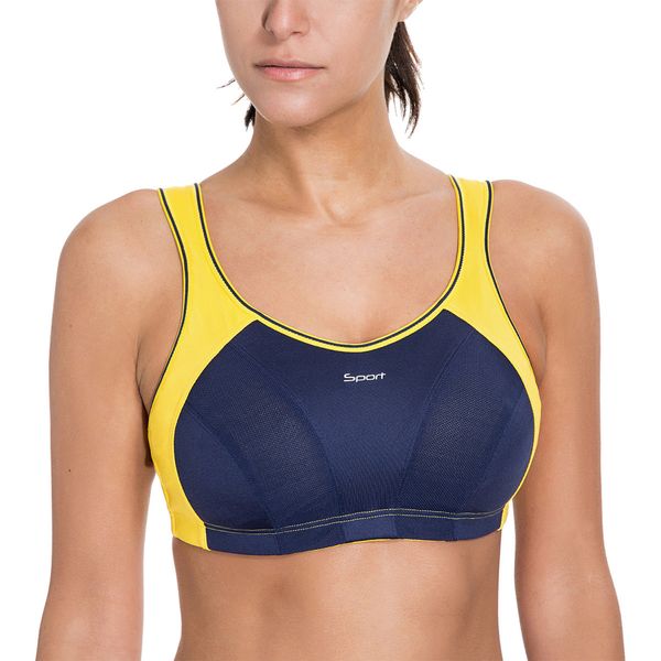 

la isla женского уровень 4 high impact racer назад wirefree максимальную bra, Red;black