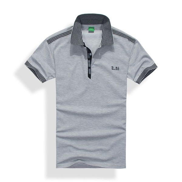 

tees men's polo shirts business men brands polo shirts turn-down collar mens polo shirt summer short clothing, White;black