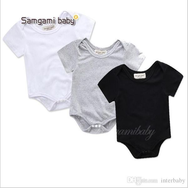 

baby kids clothes girls ruffle rompers toddle summer jumpsuits ins newborn fashion onesies infant boutique short sleeve bodysuits yp5138, Blue