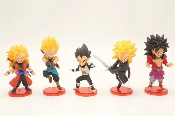 

seven dragon balls коллекция популярных персонажей wcf 53 поколения 5 dragon balls brolly begitta wufan handbook