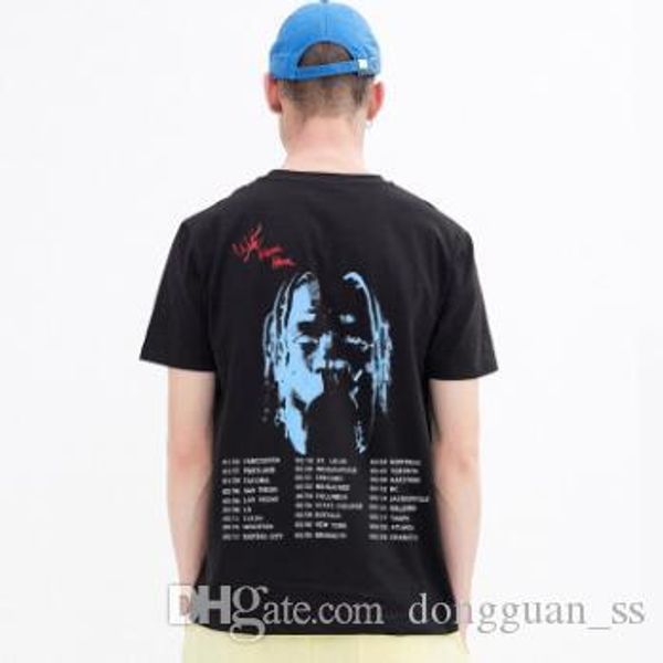 

black in stock t shirt men 2020 streetwear harajuku printed tshirt short sleeve cotton hipste t-shirt loose fashion, White;black