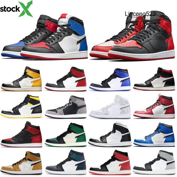 

2020 1s mens basketball shoes black toe mid bred multi color 1 og homage to home chicago gold pine green designer sneaker
