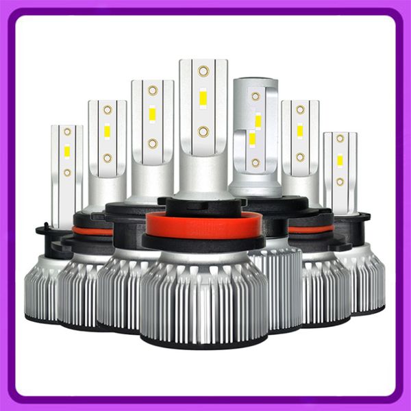 

2pcs car-headlight-bulbs h7 h4 led bulb 6500k 11000lm led h7 h4 h11 h1 9005 hb3 9006 hb4 h8 9012 hb2 9003 bulb 12v 100w