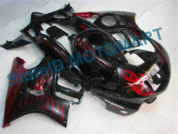 Corpo para HONDA CBR 600F3 CBR 600 F3 95 96 97 98 CBR600FS CBR600 F3 CBR600F3 laranja preto 1995 - 1998 Carenagem HF3