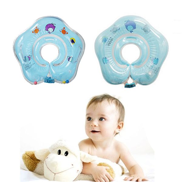 

gummy swimming neck ring new baby swim ring accessories baby tube ring safety infant neck float circle for bathing dropship