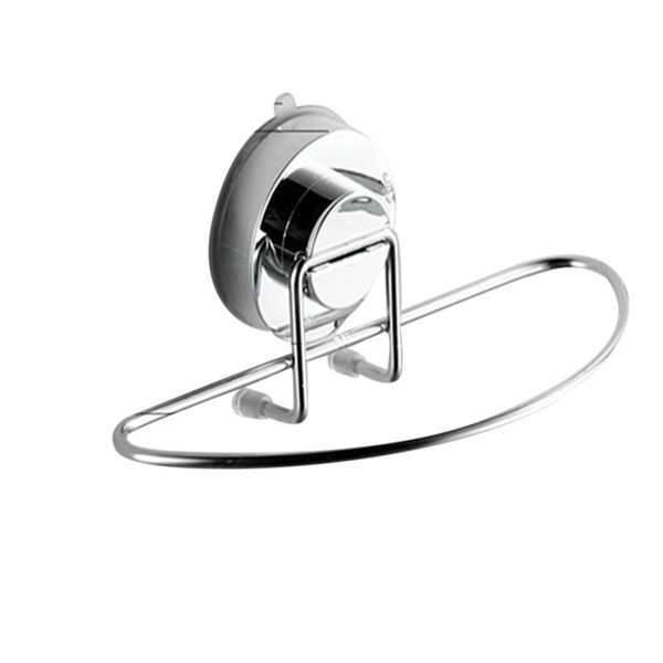 

stainless steel kitchen bathroom lavatory suction cup shelf rack with towel bar drop shipping q9 bathroom storage & organization