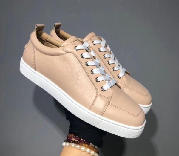 

designer sneakers red bottom spikes flat velours suede sneakers iron grey men trainers 100% real leather party shoes mn189606, Black