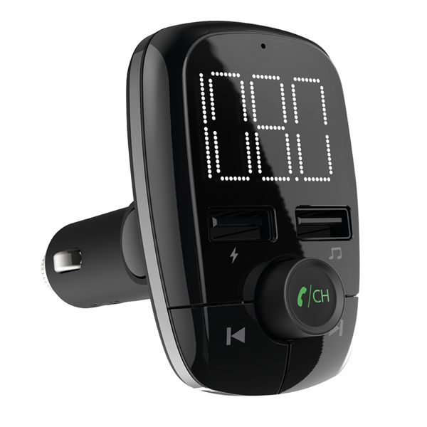 

fm transmitter bluetooth car kit car hands-u disk / tf card mp3 music player cigarette lighter usb charger