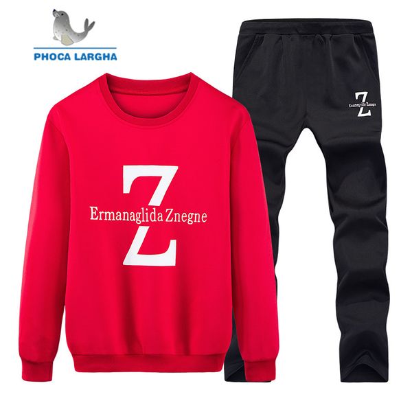 

tracksuits men casual men's sweatshirts pants set 2 piece winter joggers sets brand sportswear male hoodies and sweatpants, Gray