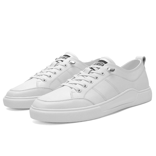 

outdoor comfortable fashion casual male shoes men flats sneakers for men loafers moccasins leather shoes *6003, Black