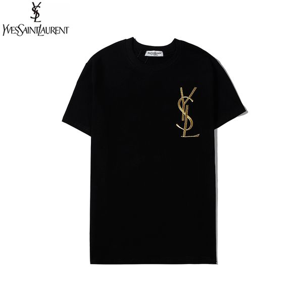 

2020new designers t shirts mens clothing brand tee shirt fashion summer tide braned letters printed luxury men shirt clothing s-2xl*d11, Black;brown