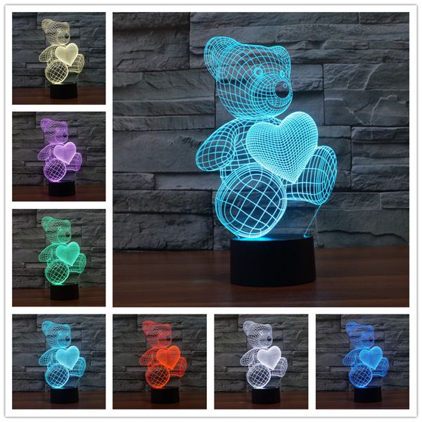 

1piece novelty 3d wood mood lamp bulbing light skull micro usb table lamp night light for children night lights